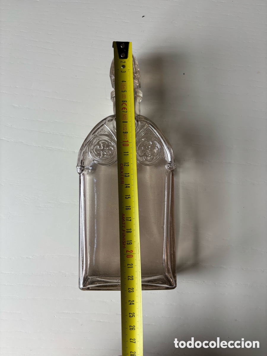 Antig&uuml;edades: Botella licorera cristal - Foto 11