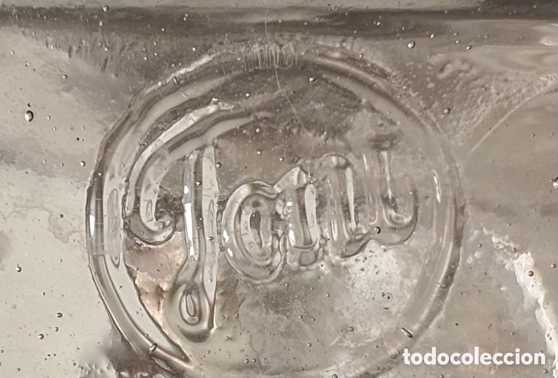 Antig&uuml;edades: Botella licorera cristal - Foto 12