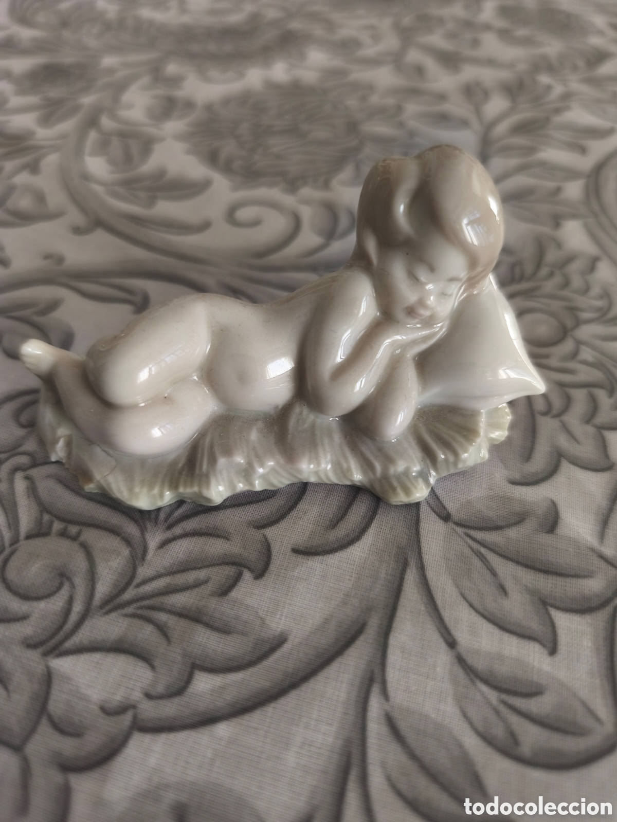 Antig&uuml;edades: Ni&ntilde;o Jes&uacute;s Nacimiento Bel&eacute;n Lladr&oacute;