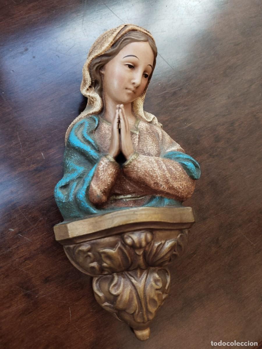 Antig&uuml;edades: Preciosa figura de la Virgen. - Foto 1