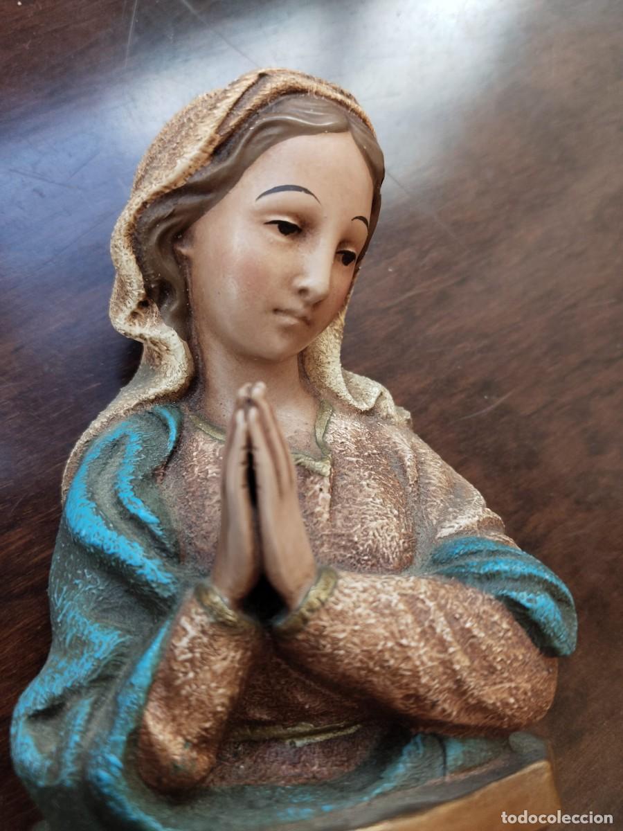 Antig&uuml;edades: Preciosa figura de la Virgen. - Foto 2