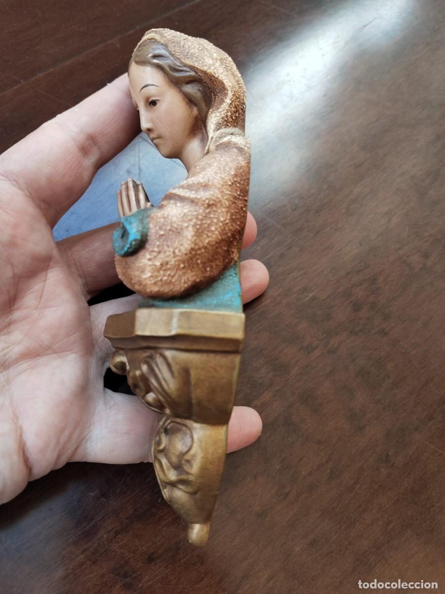 Antig&uuml;edades: Preciosa figura de la Virgen. - Foto 5