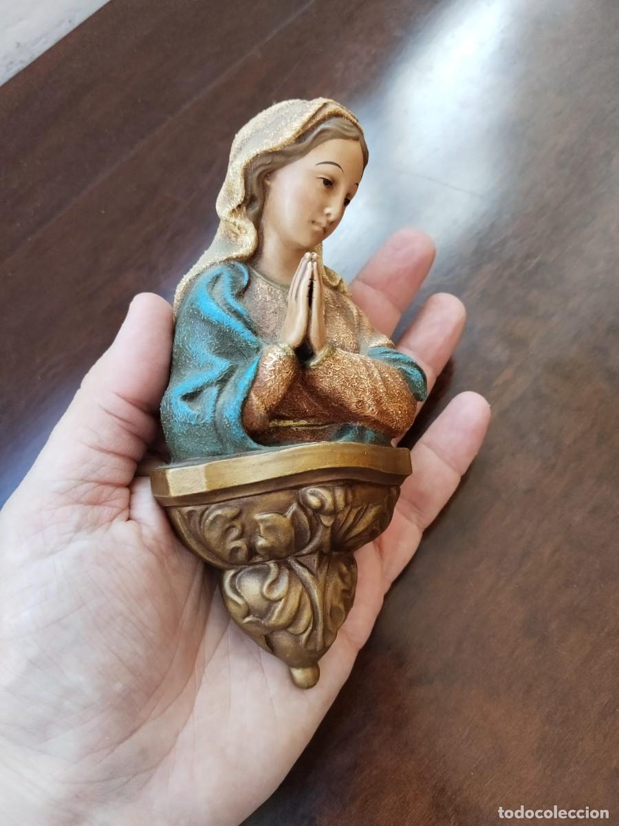 Antig&uuml;edades: Preciosa figura de la Virgen. - Foto 8