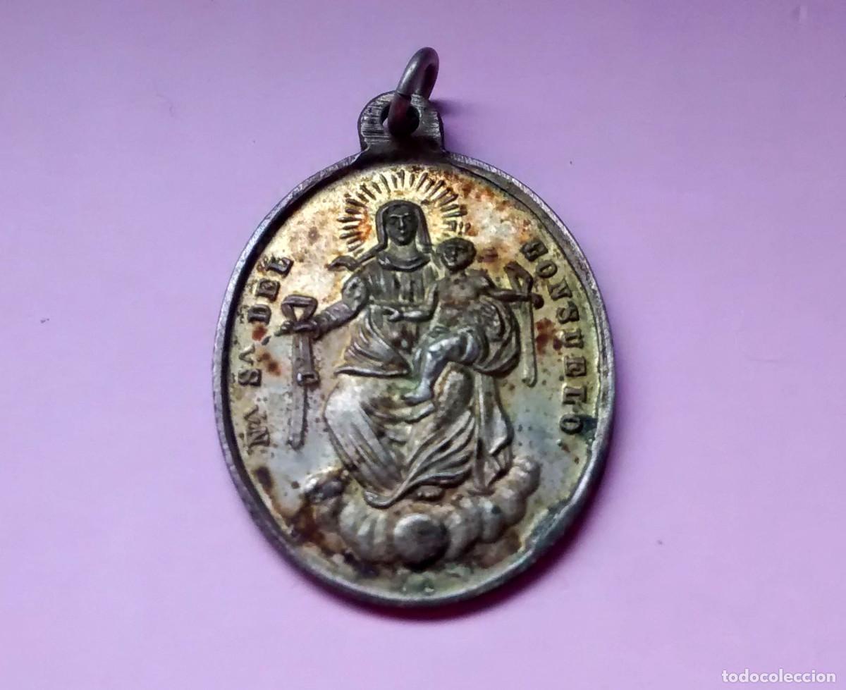 Antiquit&auml;ten: MEDALLA NUESTRA SE&Ntilde;ORA DEL CONSUELO - POR LA ARCHICOFRAD&Iacute;A DE LA CORREA - 2,60 x 2,10 CMS.