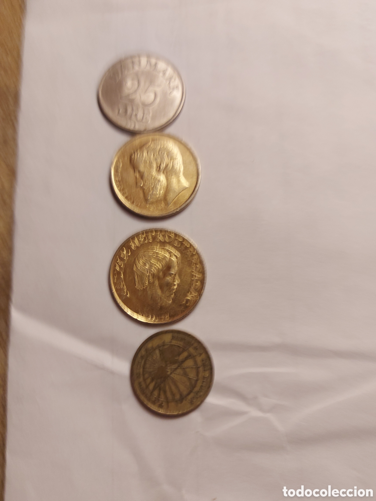 Antig&uuml;edades: 2 monedas de Grecia 1 d - Foto 2