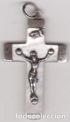 Antig&uuml;edades: ANTIGUO PEQUE&Ntilde;O CRUCIFIJO NACARADO