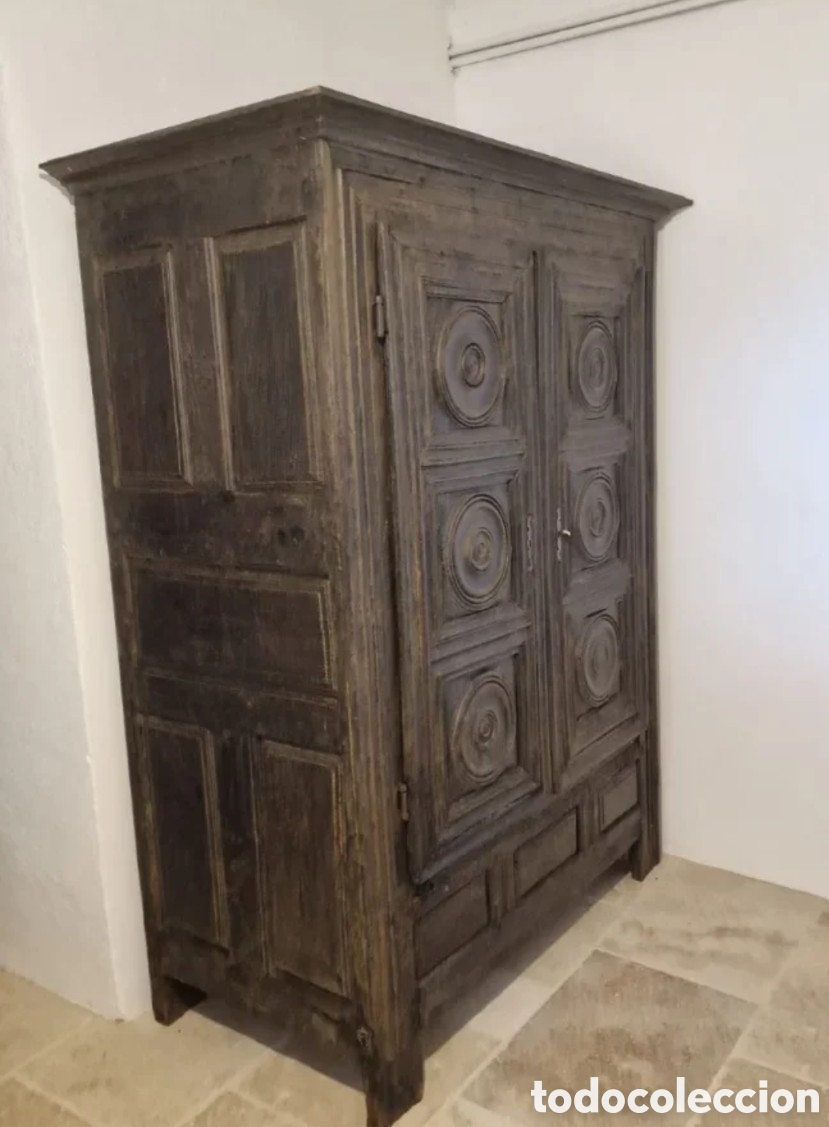 Antig&uuml;edades: Armario franc&eacute;s Luis XIII. - Foto 1