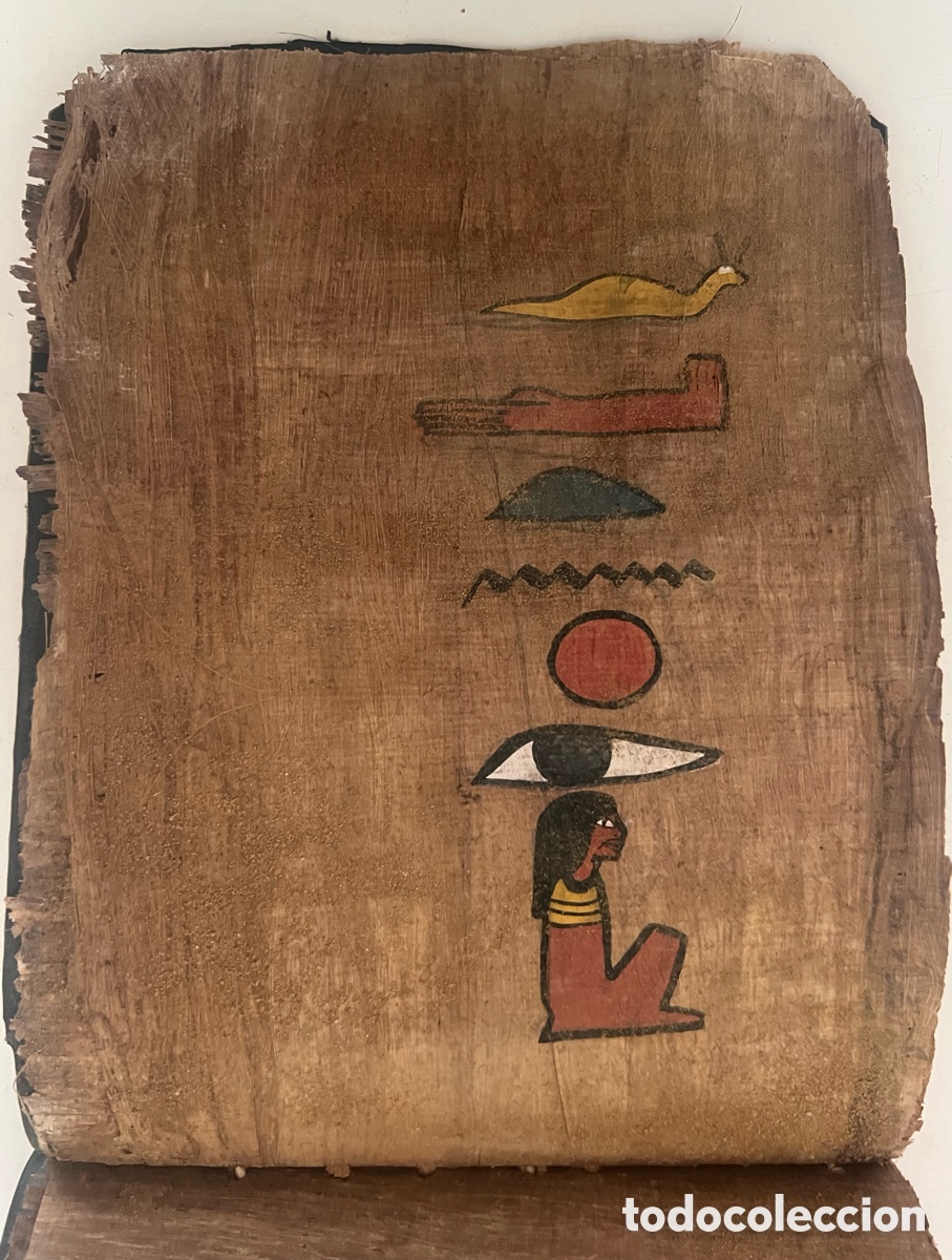 Antig&uuml;edades: Cuaderno de Papyrus Nehebkau - Foto 4