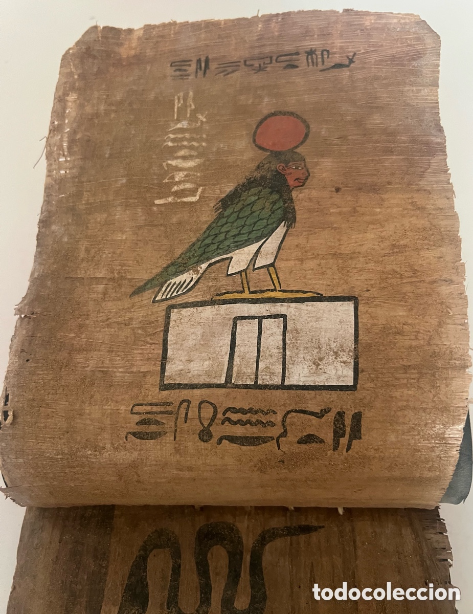 Antig&uuml;edades: Cuaderno de Papyrus Nehebkau - Foto 5