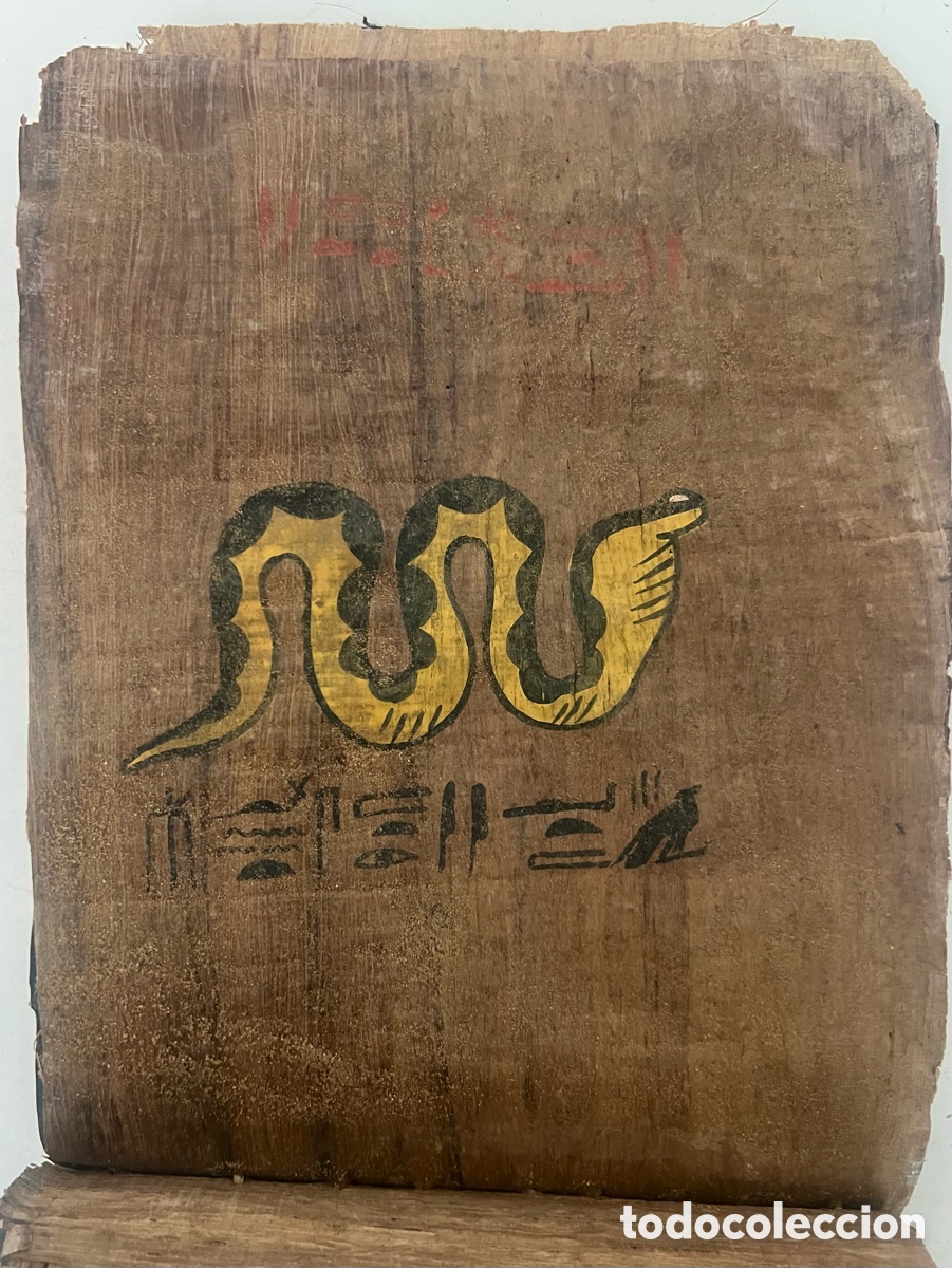 Antig&uuml;edades: Cuaderno de Papyrus Nehebkau - Foto 14