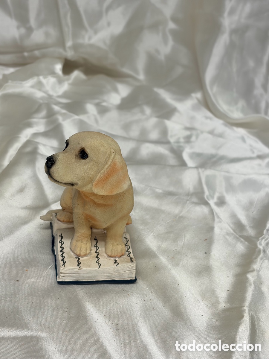 Antig&uuml;edades: Figura coleccionable labrador - Foto 2