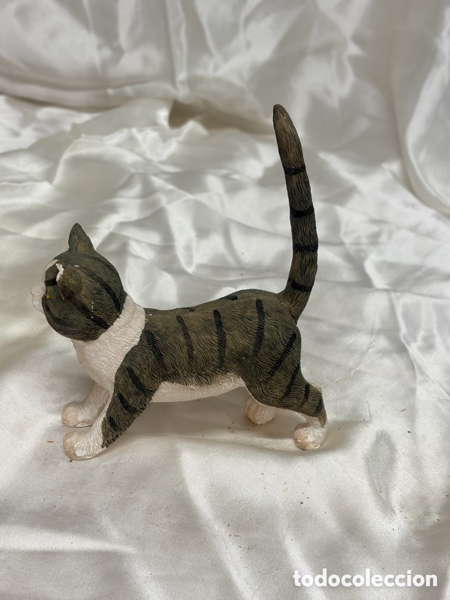 Antig&uuml;edades: Figura coleccionable Gato - Foto 3