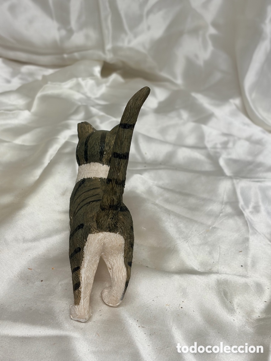 Antig&uuml;edades: Figura coleccionable Gato - Foto 4