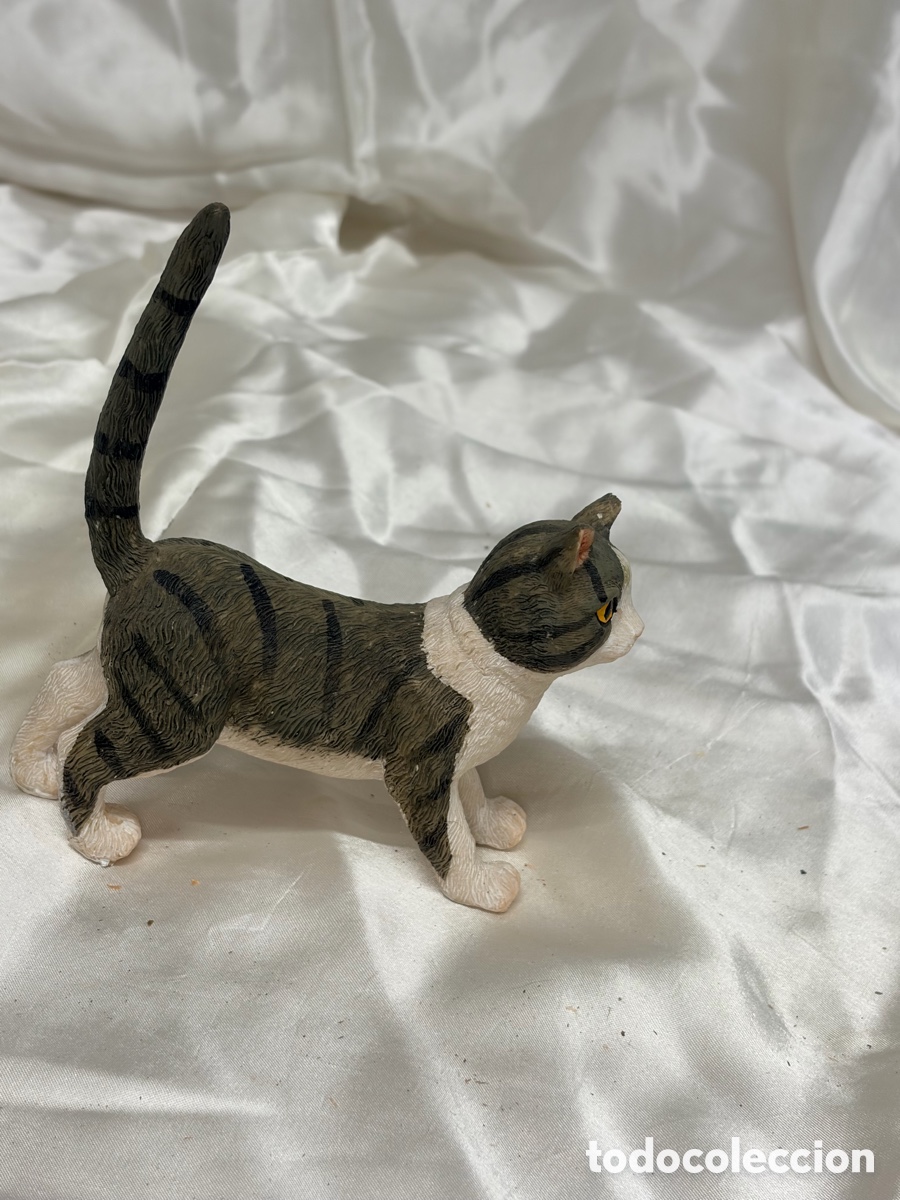 Antig&uuml;edades: Figura coleccionable Gato - Foto 5