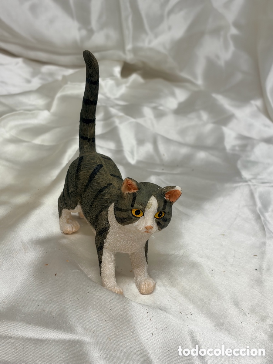 Antig&uuml;edades: Figura coleccionable Gato - Foto 7