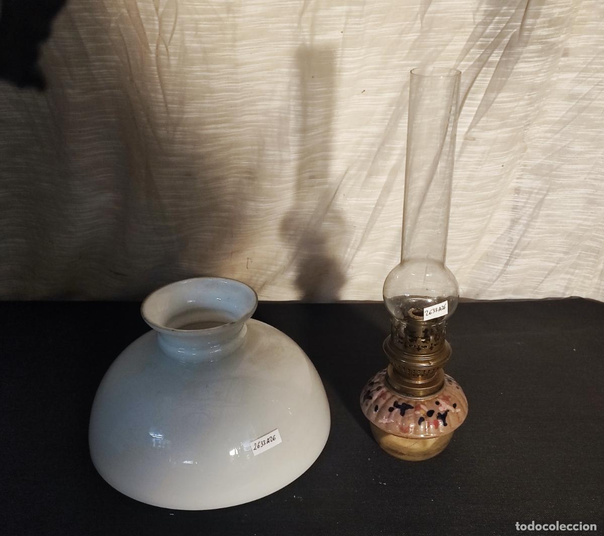 Antig&uuml;edades: LAMPARA DE TECHO QUINQUE MODERNISTA - Foto 7