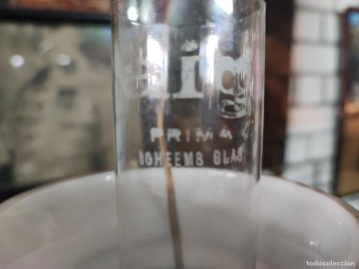 Antig&uuml;edades: LAMPARA DE TECHO QUINQUE MODERNISTA - Foto 11