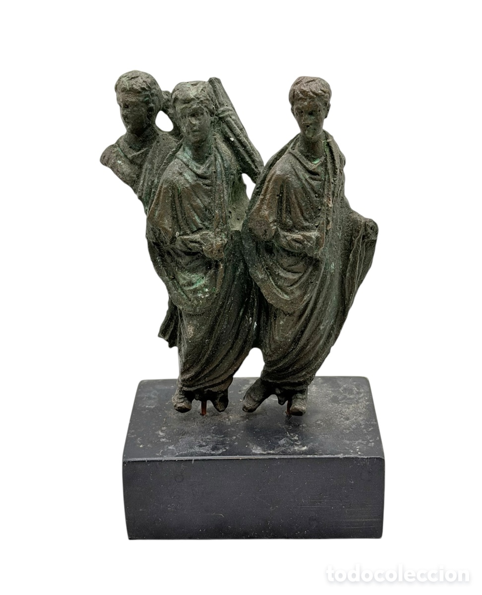 Antiquit&eacute;s: Figura de Romanos en Base