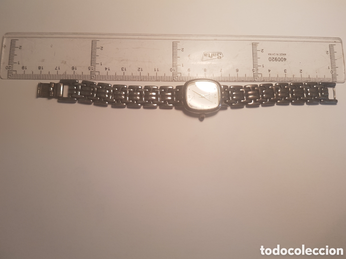 Antig&uuml;edades: #1221 Reloj quartz plata de ley 925 - Foto 2