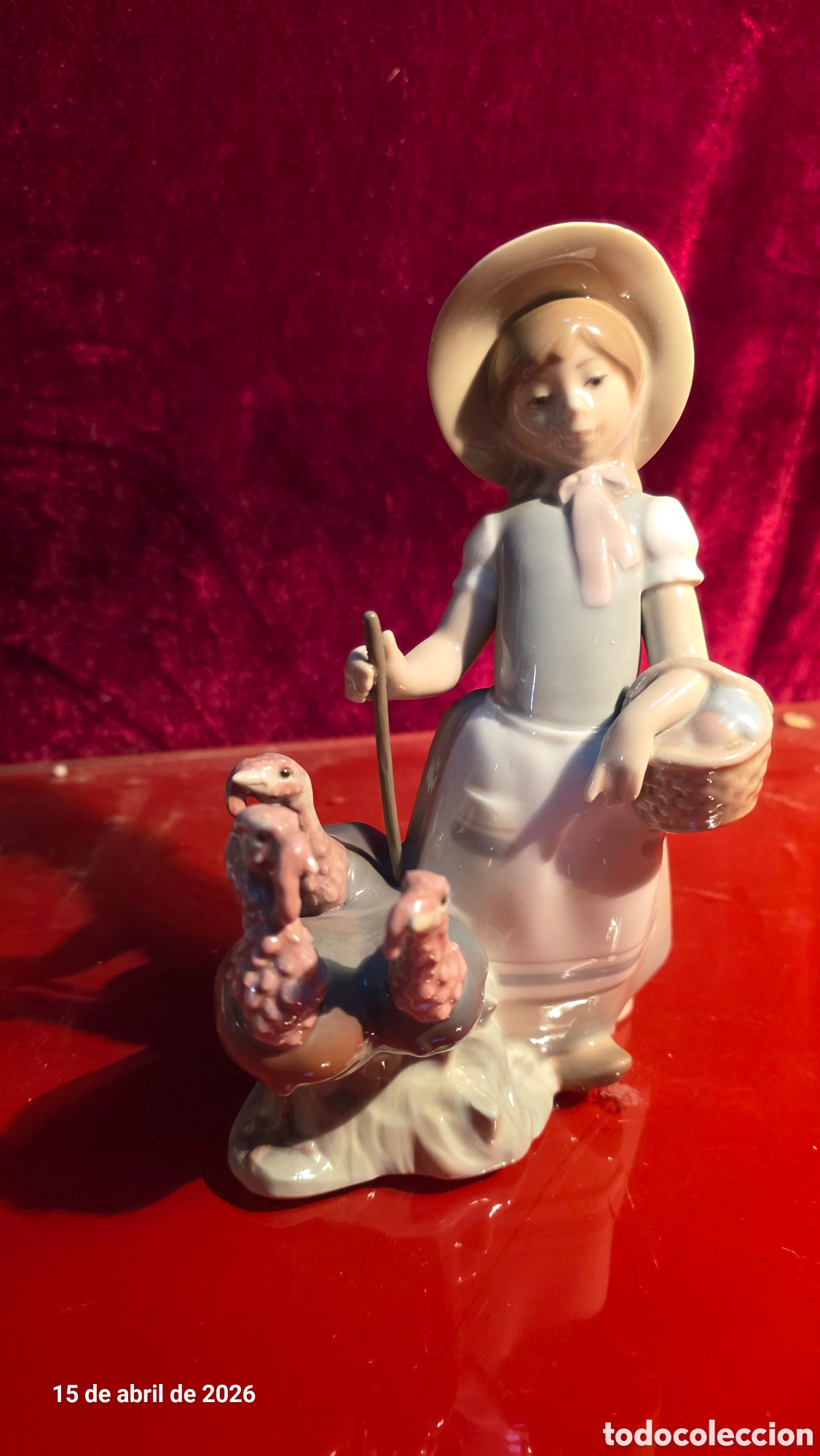Antig&uuml;edades: Figura porcelana lladro - Foto 2
