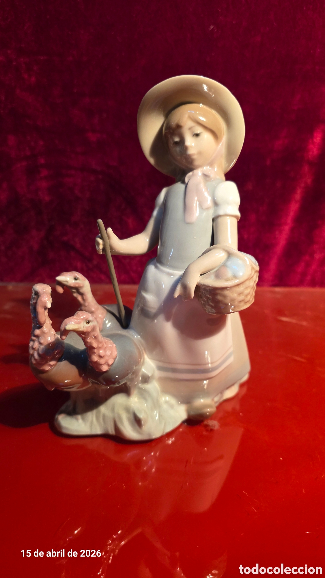Antig&uuml;edades: Figura porcelana lladro