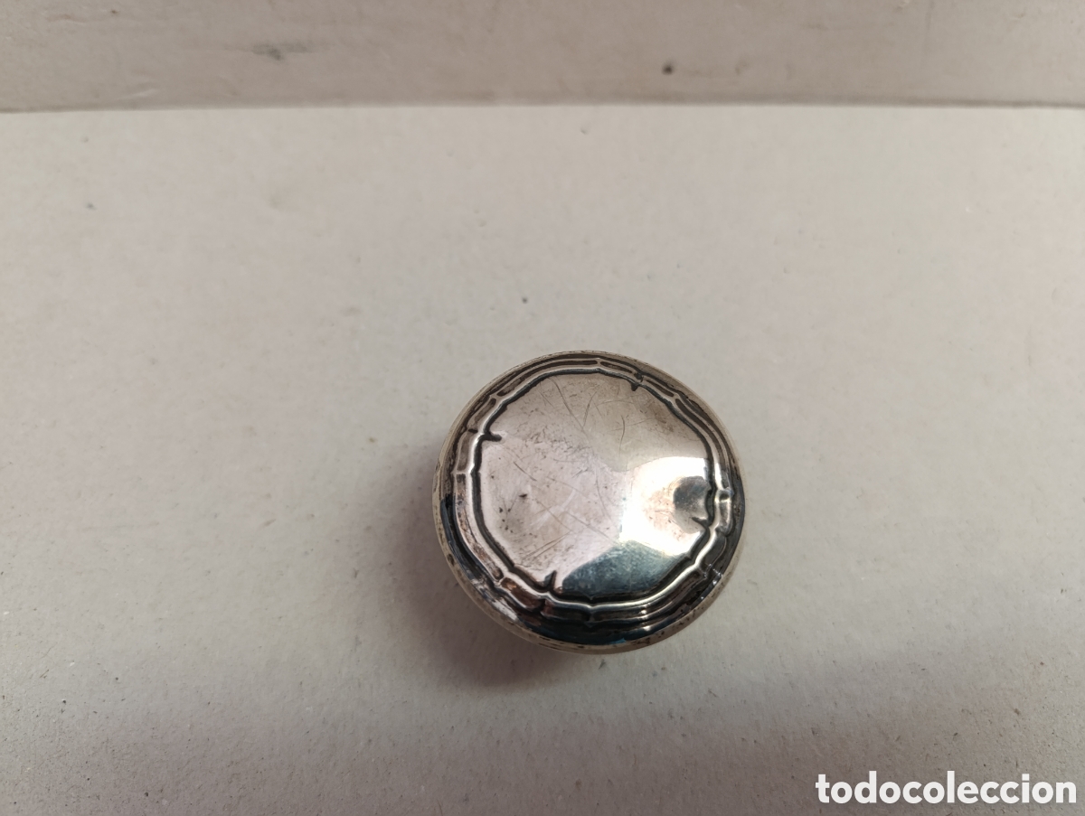 Antig&uuml;edades: TAPON DE PLATA PUNZONADA. - Foto 3