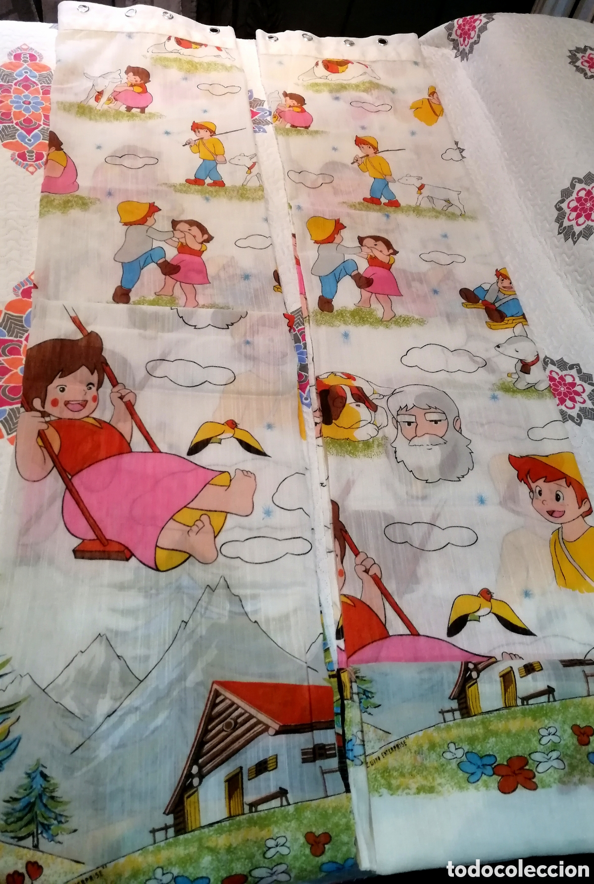 Antig&uuml;edades: Cortinas Heidi 1975 dif&iacute;ciles - Foto 2