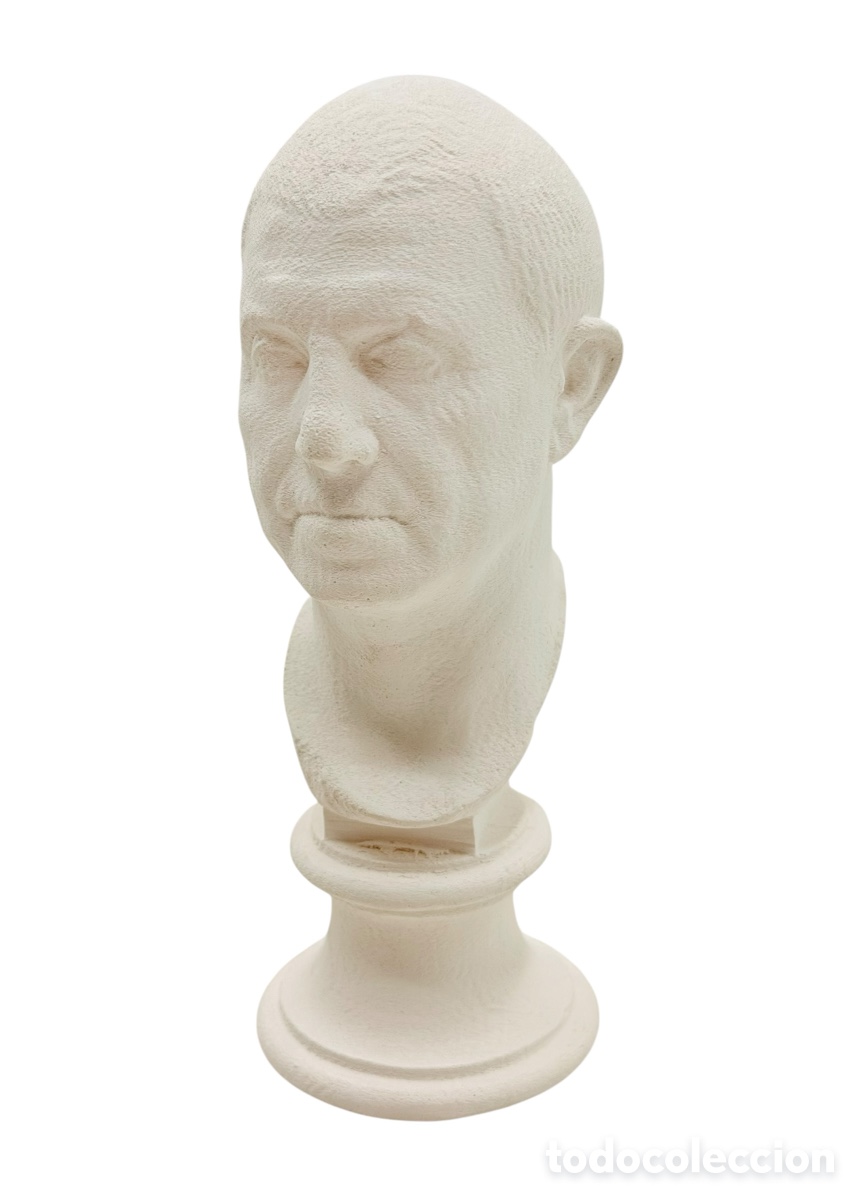Antiguidades: Antigua Figura de Busto Cl&aacute;sico