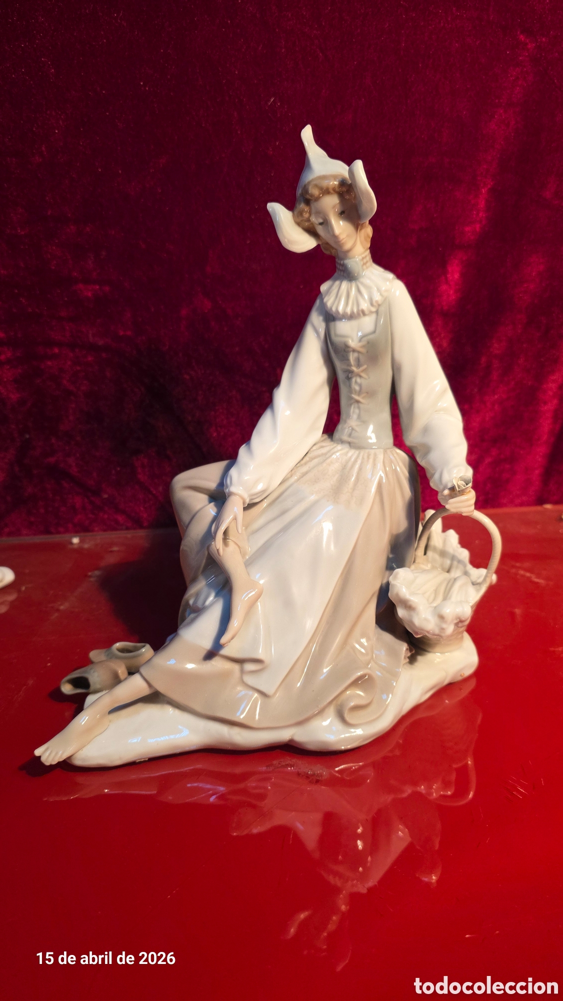 Antig&uuml;edades: Figura porcelana lladro - Foto 1