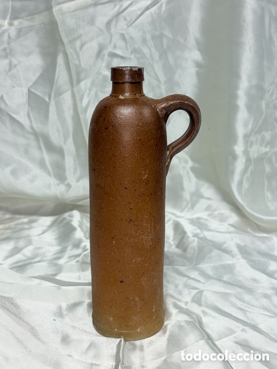Antig&uuml;edades: Antigua botella de gres. Alemania - Foto 2