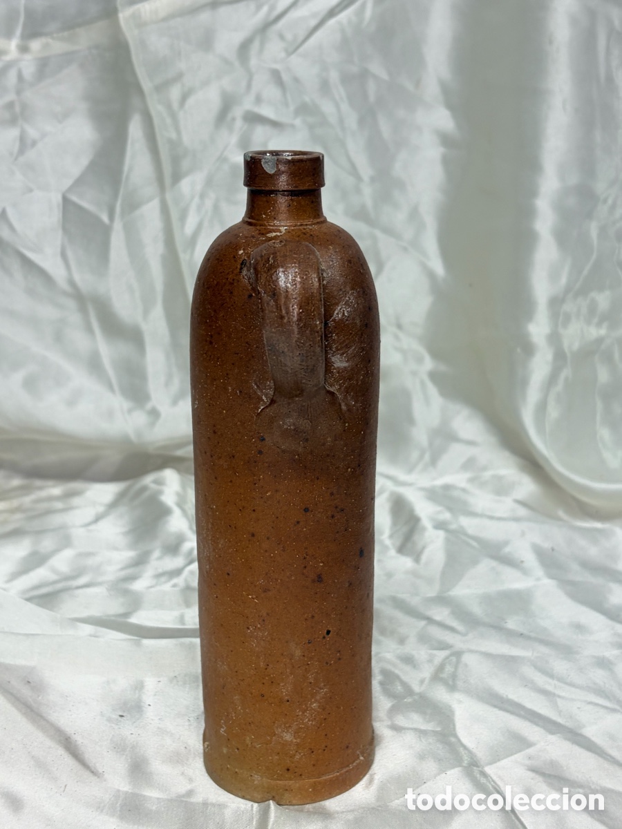 Antig&uuml;edades: Antigua botella de gres. Alemania - Foto 3