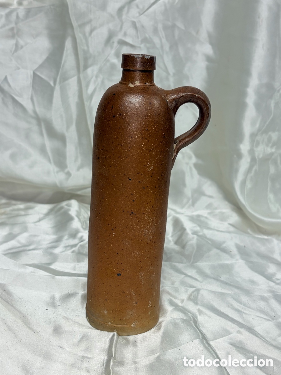 Antig&uuml;edades: Antigua botella de gres. Alemania - Foto 1