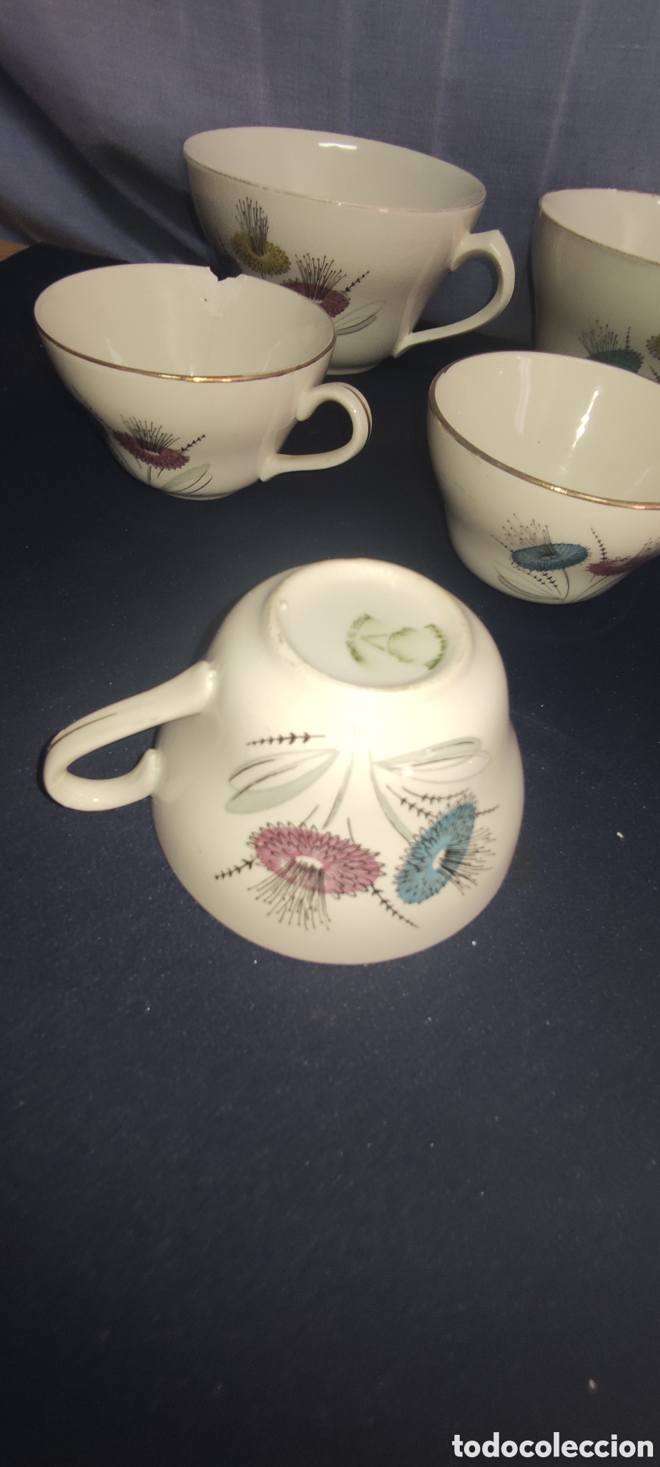 Antig&uuml;edades: Juego de caf&eacute; Porcelanit - Foto 3