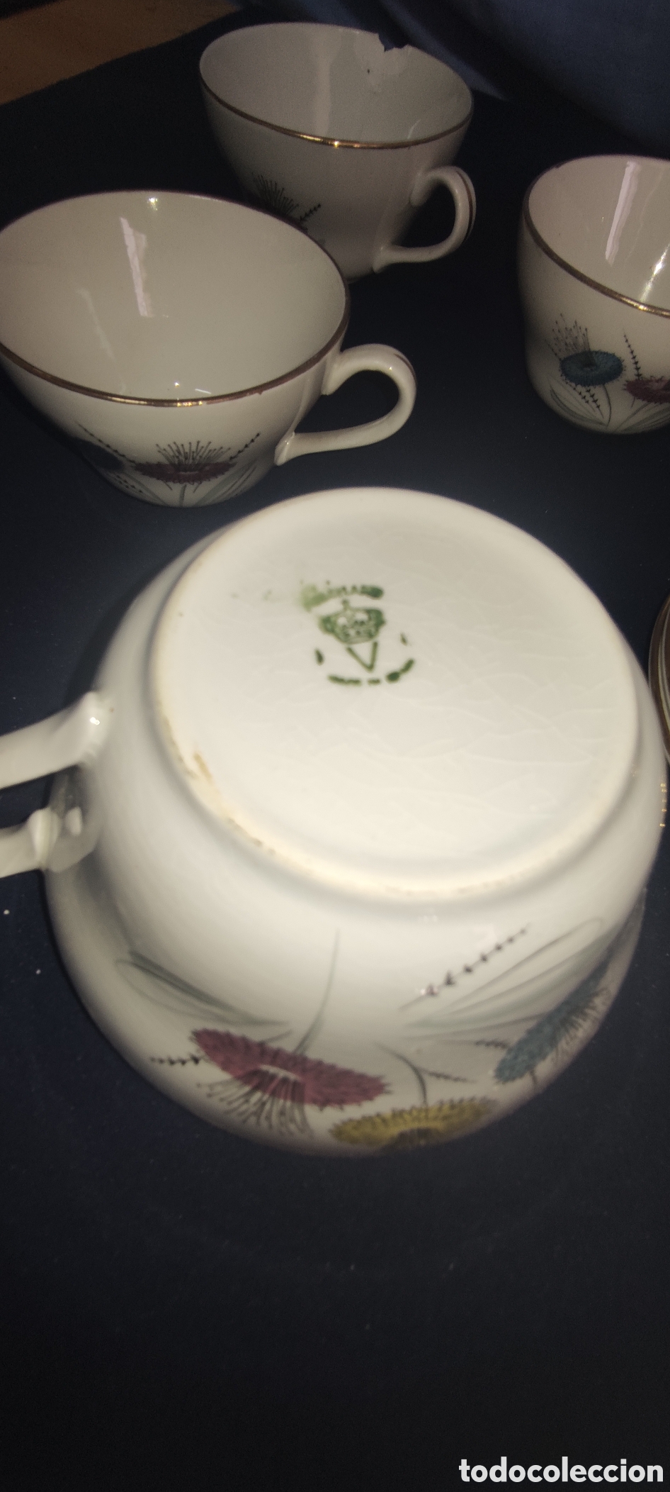Antig&uuml;edades: Juego de caf&eacute; Porcelanit - Foto 7