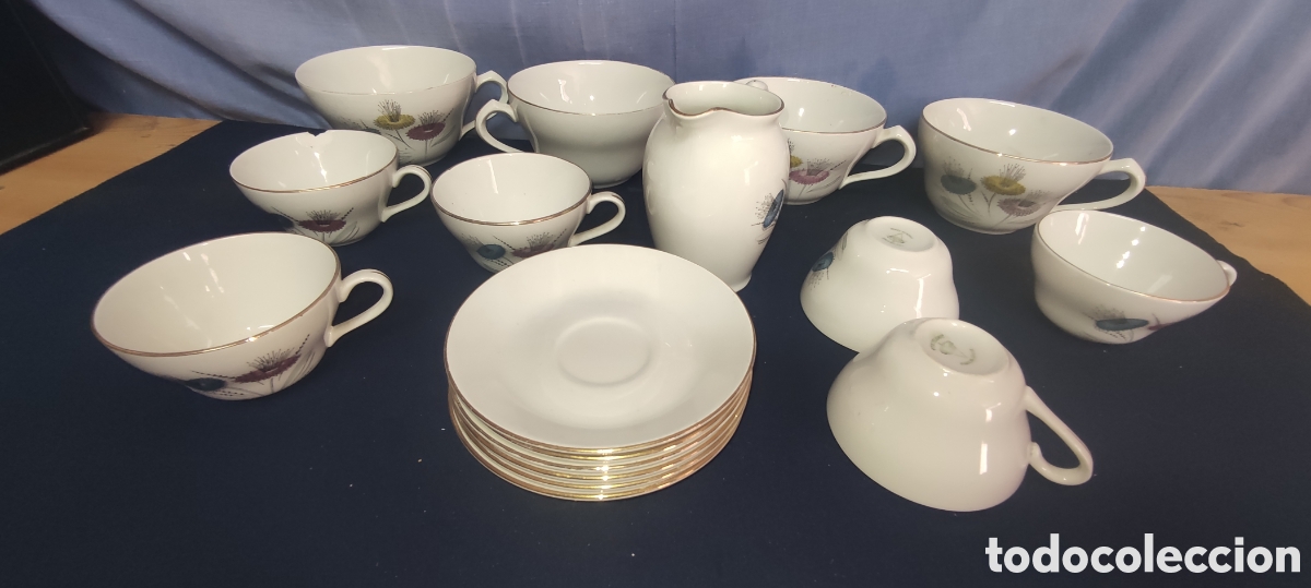 Antig&uuml;edades: Juego de caf&eacute; Porcelanit - Foto 9