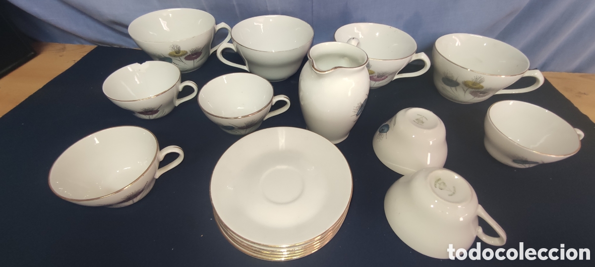 Antig&uuml;edades: Juego de caf&eacute; Porcelanit - Foto 10