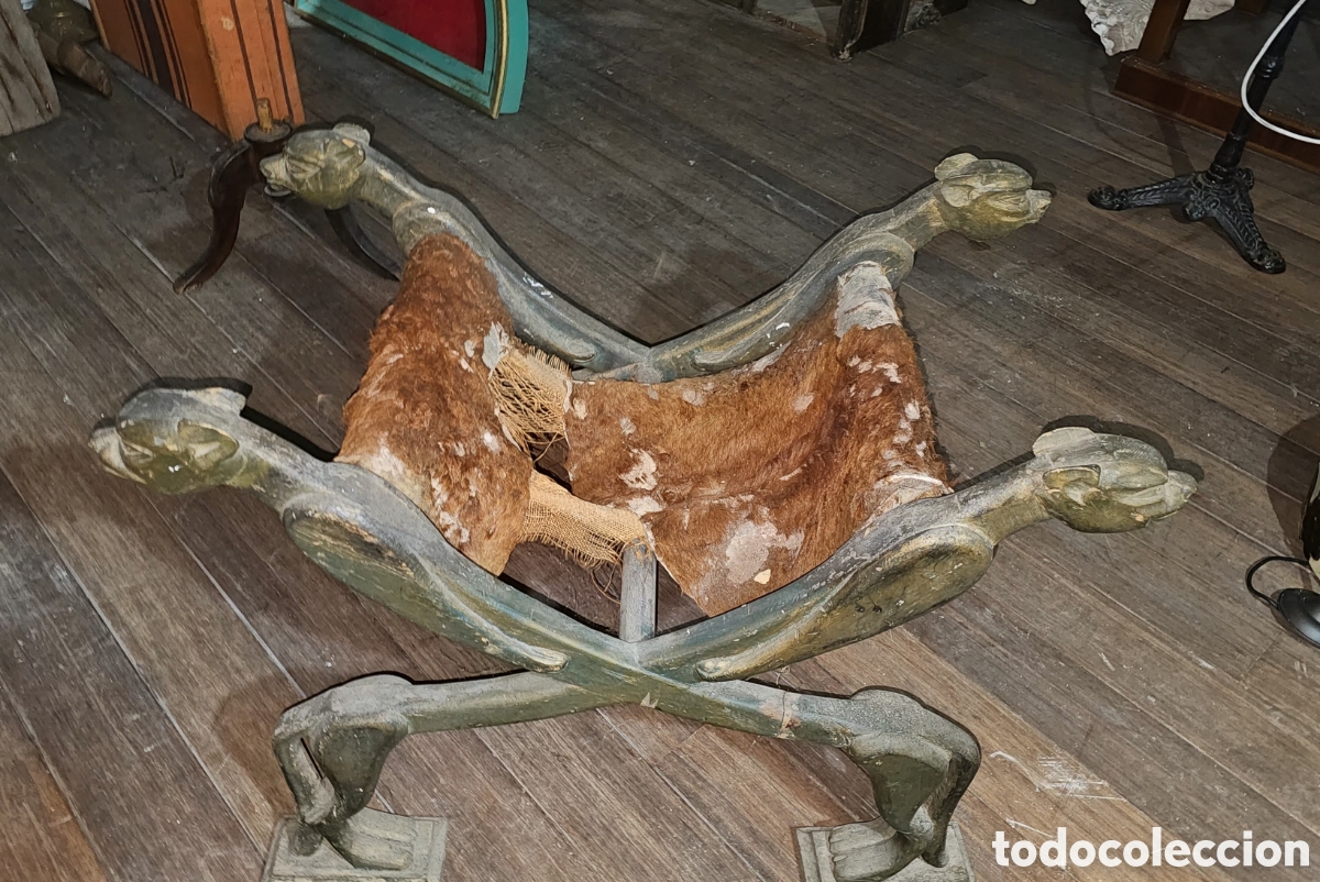 Antig&uuml;edades: Silla egipcia antigua - Foto 1