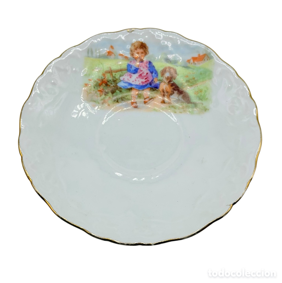 Antig&uuml;edades: Antiguo Plato de Cer&aacute;mica Pintada