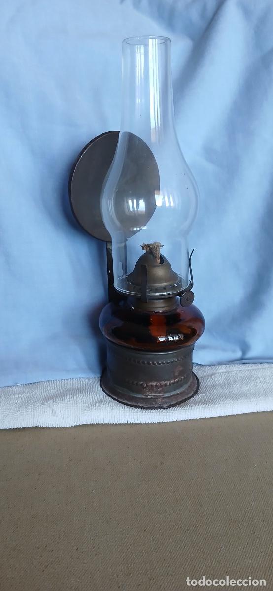 Antiques: Antigua l&aacute;mpara quinqu&eacute; de colgar Marmen. Ver fotos y descripci&oacute;n!