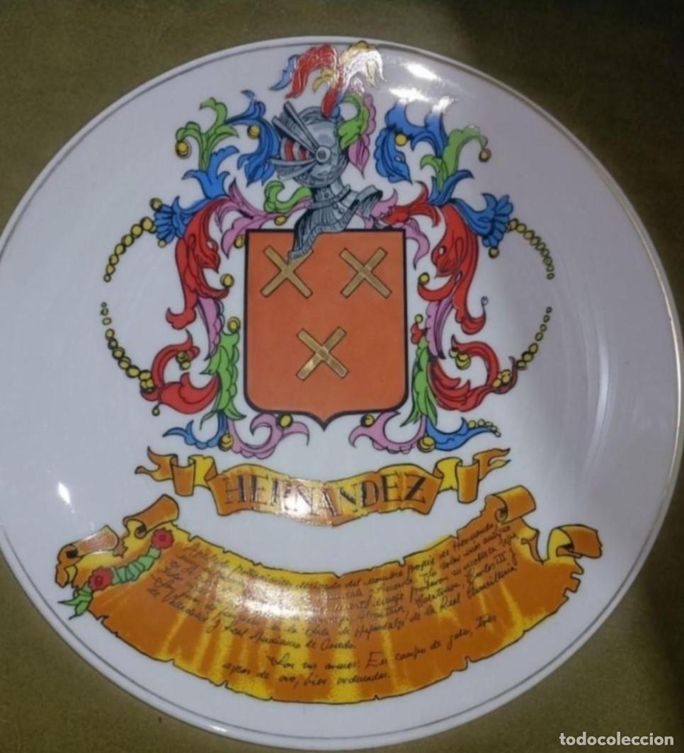 Antiquit&eacute;s: Plato her&aacute;ldico Hern&aacute;ndez