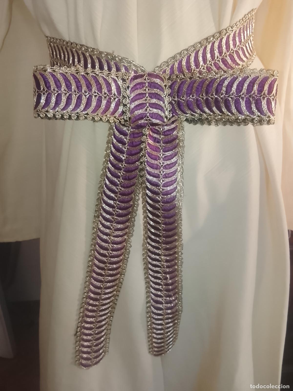 Antig&uuml;edades: FAJIN IDEAL PARA VIRGEN DE TAMA&Ntilde;O NATURAL PROCESIONAL SEMANA SANTA MORADO Y ORO