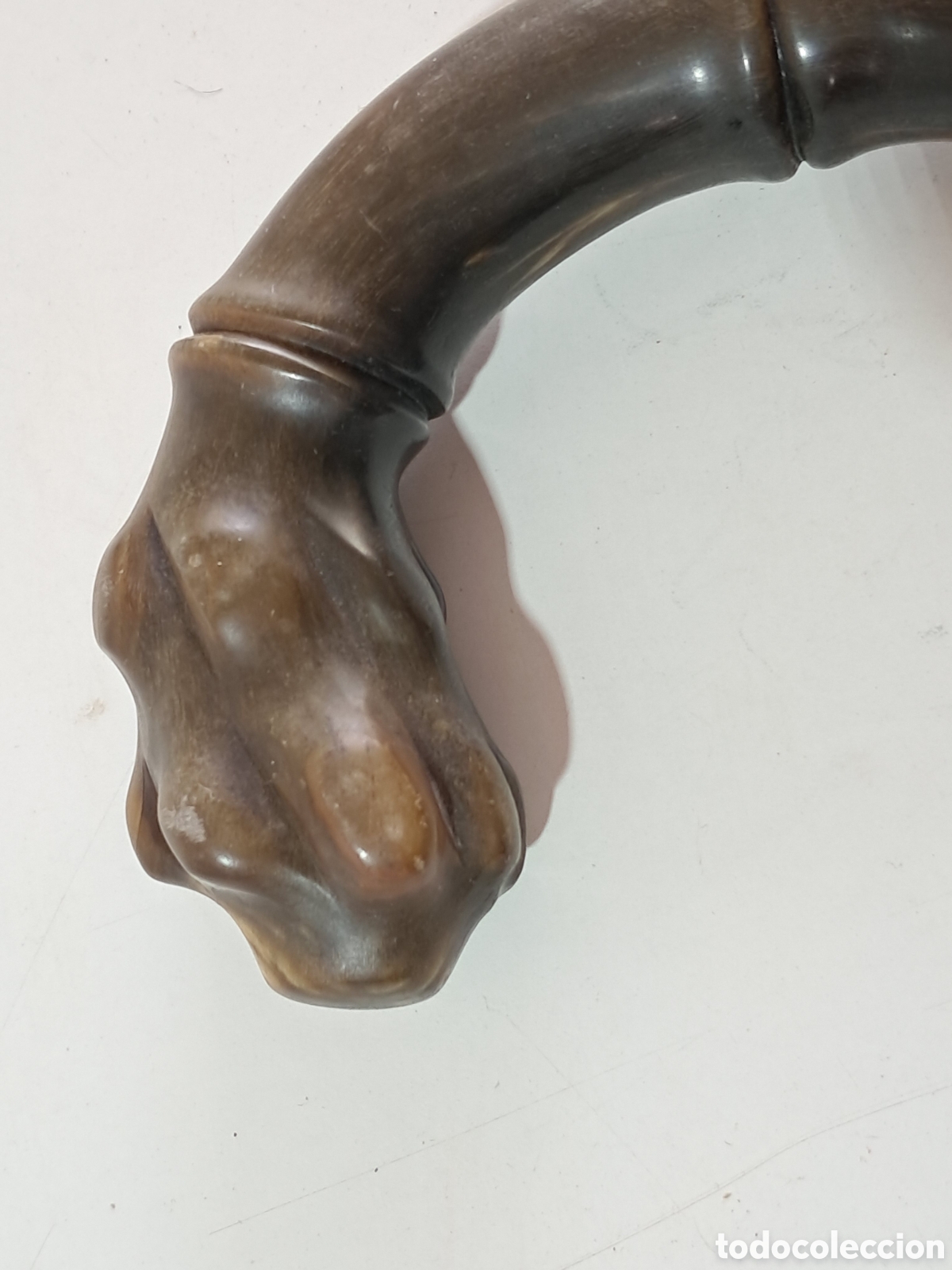 Antig&uuml;edades: Bast&oacute;n antiguo con cabeza de serpiente - Foto 4