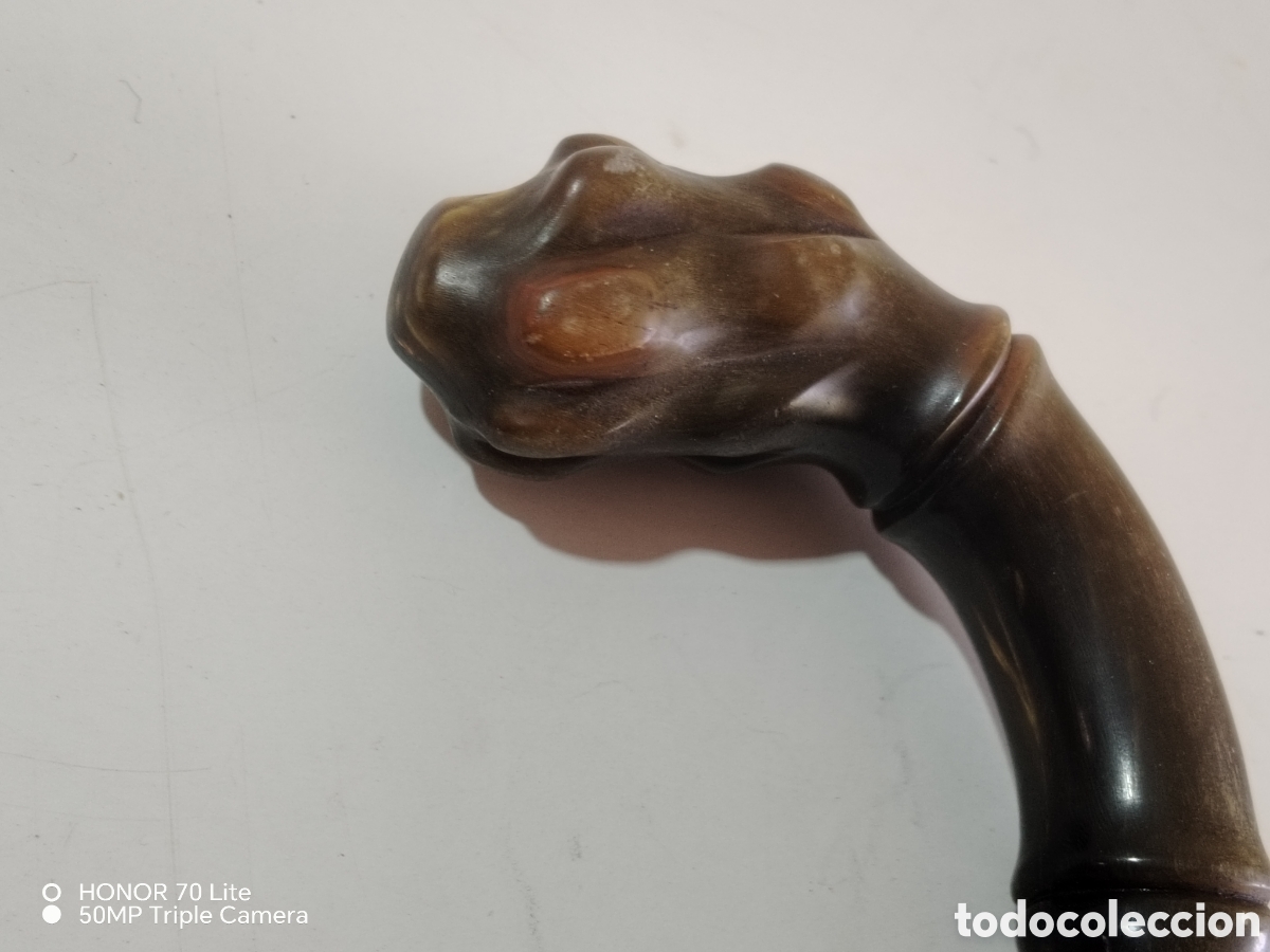 Antig&uuml;edades: Bast&oacute;n antiguo con cabeza de serpiente - Foto 5