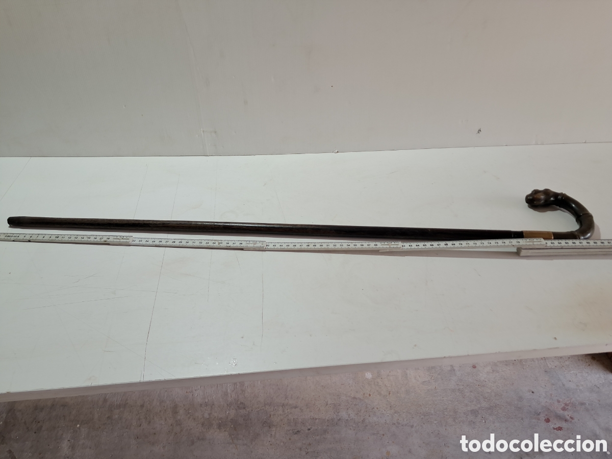 Antig&uuml;edades: Bast&oacute;n antiguo con cabeza de serpiente - Foto 7