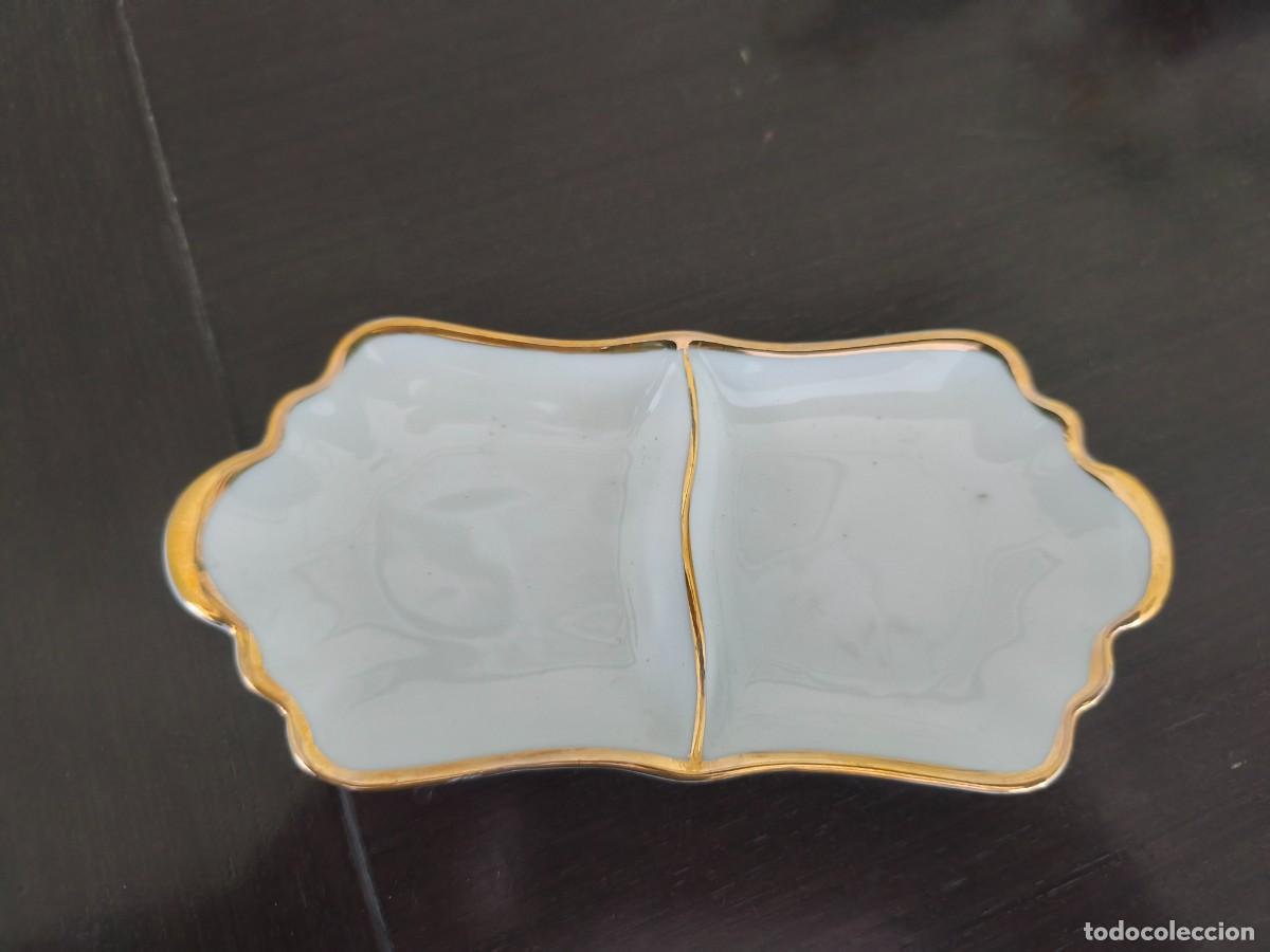 Antig&uuml;edades: Bonito conjunto de vinagrera y aceitera marca Laype. - Foto 3