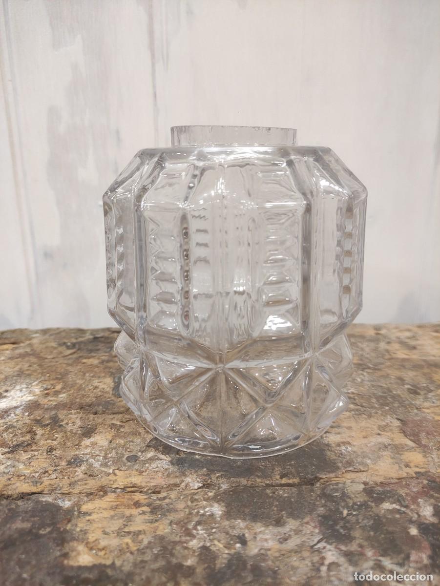 Antig&uuml;edades: Tulipa cristal art d&eacute;co - Foto 1