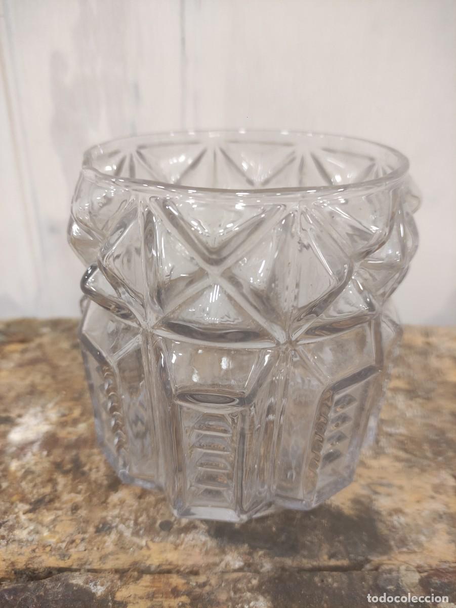 Antig&uuml;edades: Tulipa cristal art d&eacute;co - Foto 4