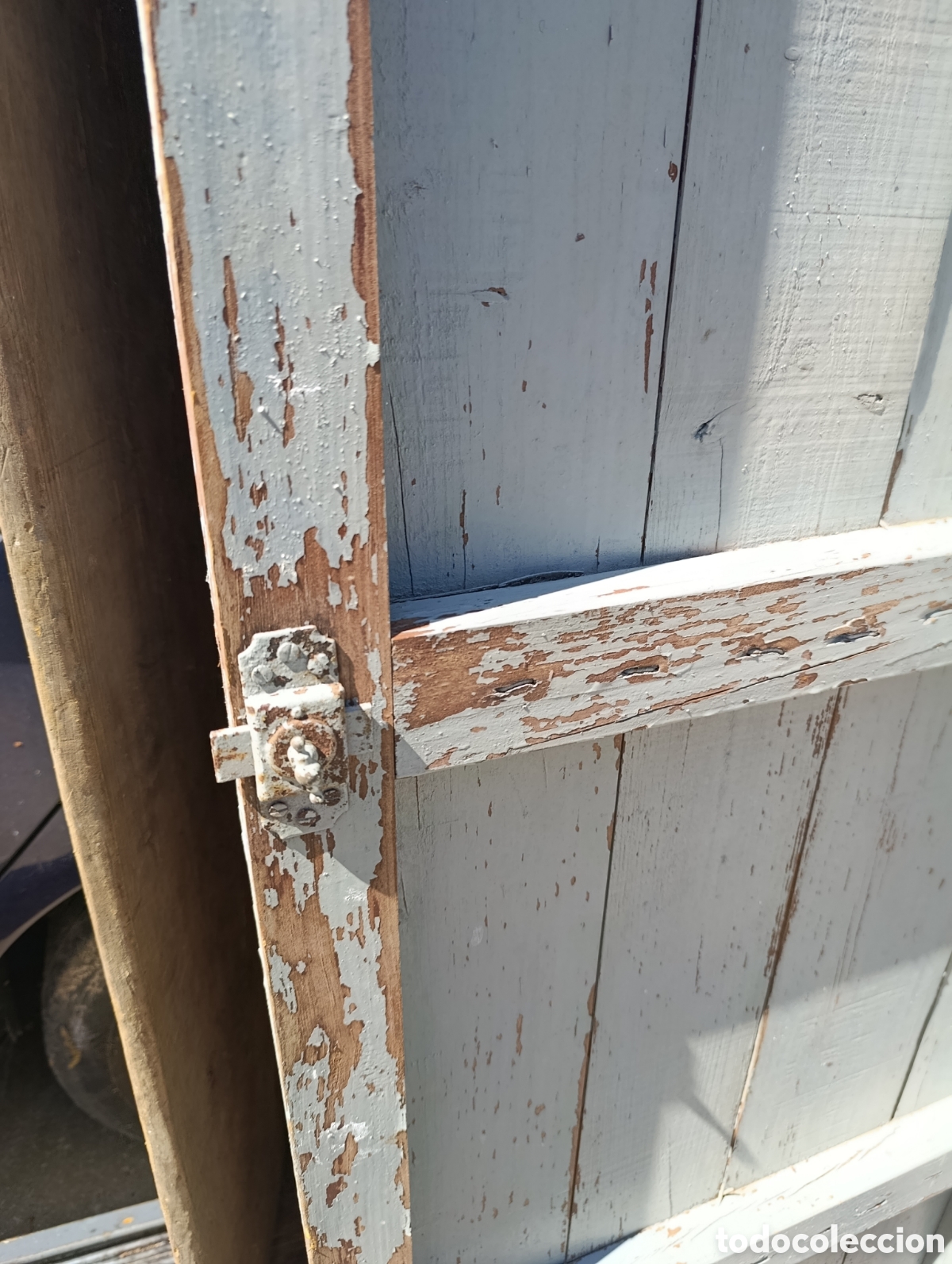 Antig&uuml;edades: Puerta antigua de madera. - Foto 6
