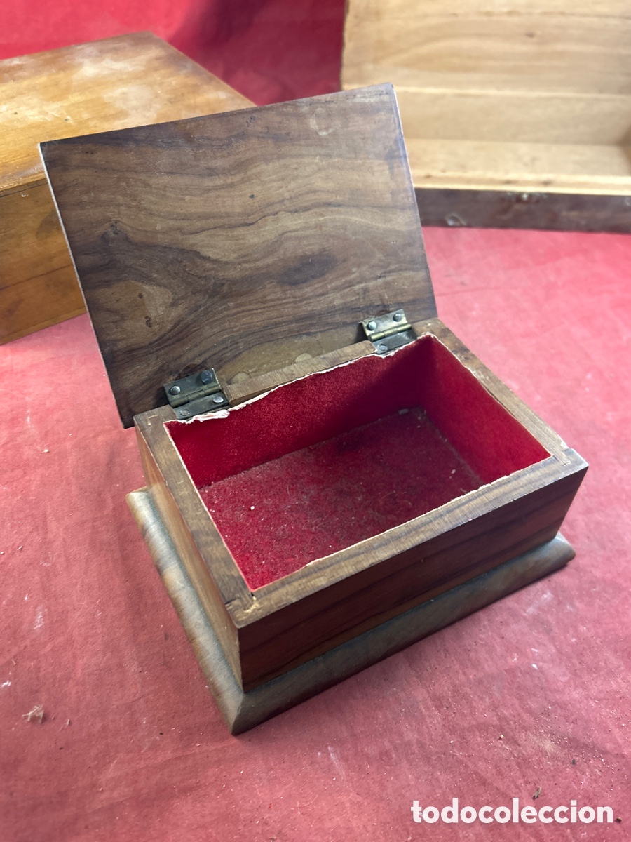 Antig&uuml;edades: ANTIGUAS CAJAS DE MADERA - Foto 3