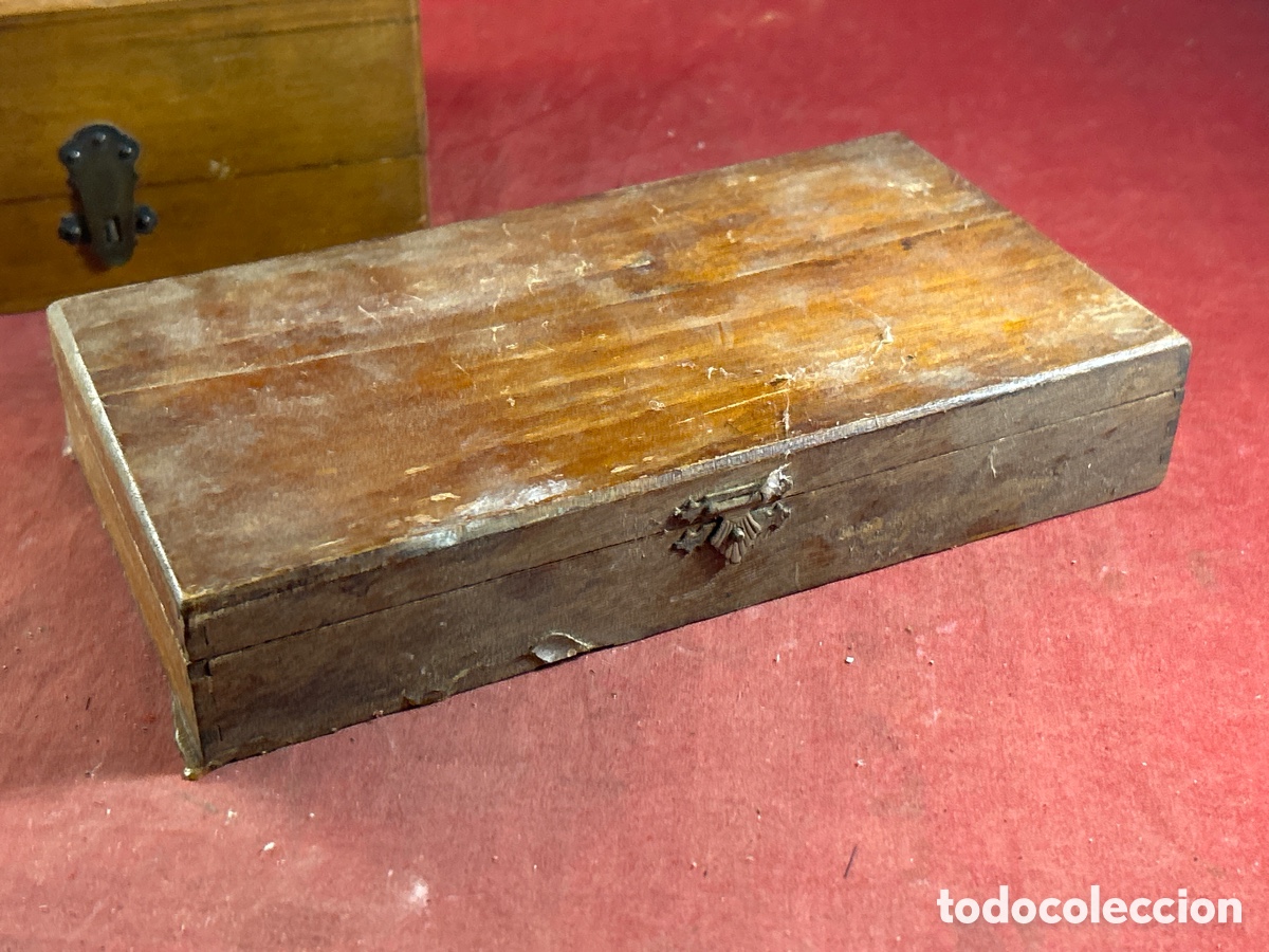 Antig&uuml;edades: ANTIGUAS CAJAS DE MADERA - Foto 7